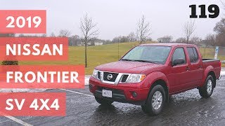 2019 Nissan Frontier SV Crew Cab SV V6 4x4  review walk around and test drive  100 rental cars [upl. by Zaneta439]