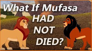 WHAT IF MUFASA SURVIVED THE FALL  Lion King Deleted Scene [upl. by Ydnam275]