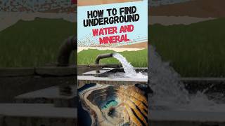 How to find Underground Water and Minerals shorts [upl. by Murvyn]