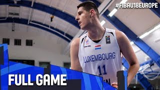 Albania v Luxembourg  Full Game  FIBA U18 European Championship 2017  DIV B [upl. by Ayirp527]