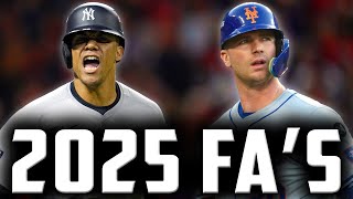 BEST MLB Free Agents for 2025 Season [upl. by Ngo]