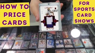 7 Tips on How to Price your Sports Cards for Shows [upl. by Hengel]