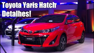 Toyota Yaris Hatch XLS 2019 em detalhes  Falando de Carro [upl. by Caughey320]