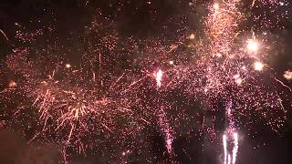 Feuerwerk zur Silvestergala im KKC in Bad Windsheim am 01012018  015 Uhr [upl. by Lebasi696]