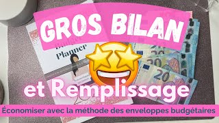 Système des ENVELOPPES BUDGET💌 BILANS REMPLISSAGES DÉFIS SEPTEMBRE et OCTOBRE💰 [upl. by Naveb646]