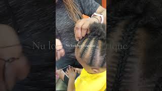 Tutorial on how to do Needle plaiting hairstyles [upl. by Fernandez667]