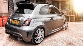 The Worlds FASTEST Abarth 695 Biposto MTA 300 BHP [upl. by Norward673]