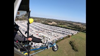 Flew over the largest and neatest Auto salvage place Ive seen in this area [upl. by Zebada]