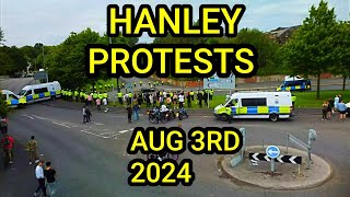 HANLEY PROTESTS 3RD AUGUST FLYBY [upl. by Sigsmond83]