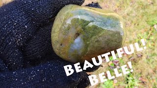 I Found All Kinds Of Green Epidote And Unakite While Rockhounding This November [upl. by Anatlus509]