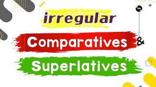 Irregular Comparative amp Superlative Adjctives  15 Questions [upl. by Adlai]