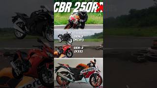 Review CBR 250R K33 honda cbr250r cbr250rr cbr150r review shorts motovlog fyp cbr [upl. by Lasley]