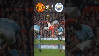 Wayne Rooney Historical Goal vs Man City🔥shorts rooney manutd mancity [upl. by Yessej]