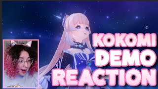 KOKOMI CHARACTER DEMO REACTION  GENSHIN IMPACT 21 [upl. by Ricker]