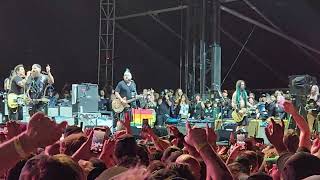 NOFX w Tim Armstrong  quotRadioquot Rancid cover Punk in Drublic San Pedro 10624 [upl. by Delanos]