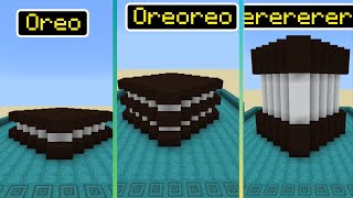 Oreo Meme in Minecraft [upl. by Verda435]