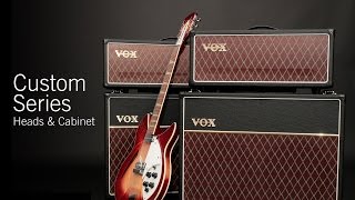 VOX Custom Series Head amp Cabinet Overview – AC30CH AC15CH amp V212C [upl. by Zeiger147]