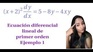 Ecuación diferencial lineal de primer orden [upl. by Laureen]