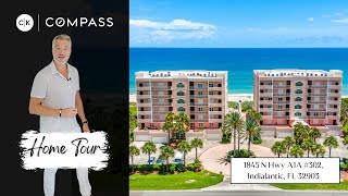 1845 N Highway A1A 302 Indialantic FL 32903  Carpenter Kessel  COMPASS Real Estate [upl. by Kcirdla]