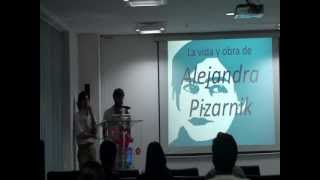 Conferencia quotLa poesía de Alejandra Pizarnikquot por Sameer Rawal Parte 1 [upl. by Jarin]