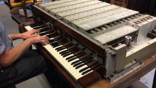 Well meet again performed on a Hammond Novachord built in 1939 [upl. by Beal]