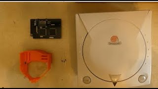 SEGA Dreamcast GDEMU Installation with Tray and Power Supply Resistors [upl. by Eigger]