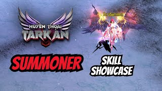 MU LEGEND OF TARKAN MOBILE  SUMMONER SKILL SHOWCASE [upl. by Sicard359]