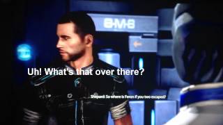 Mass Effect 3 dialog animation bug no spoilers [upl. by Inoy]