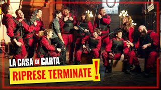 La Casa di Carta 5  RIPRESE TERMINATE 🤩 [upl. by Gonta439]