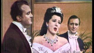 Libiamo La traviata Anna Moffo Nicolai Gedda 1962 [upl. by Dyanne]