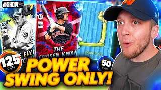 I Tried Power Swinging with Weak Hitters 😅 [upl. by Aehsa]