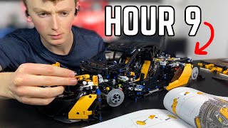 Is It Possible to Build A 3893 Piece LEGO Car in 24 Hours [upl. by Alyse293]