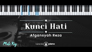 Kunci Hati – Afgan KARAOKE PIANO  MALE KEY [upl. by Leftwich]