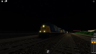 CSX ES44AC YN2 Horn Roblox TriRail Train Simulator [upl. by Tailor]