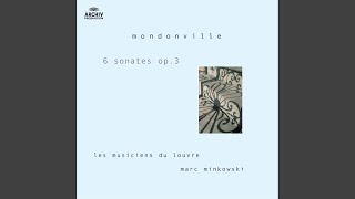 Mondonville Sonate No 4 Six Sonates en symphonies op3  2 Aria Andante gratioso [upl. by Eciram]