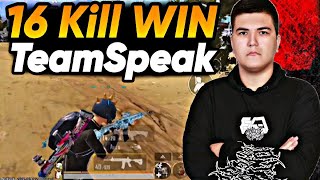 16 Kill Win TeamSpeak Pubg Mobile 🔥 Iphone 15 Pro Max  120 FPS [upl. by Clint687]