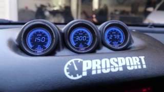 How to Install Gauges on a Mazda RX8 Prosport Evo [upl. by Chris553]