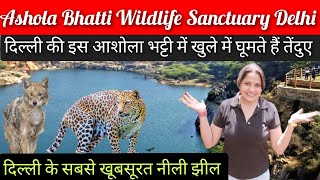 Asola Bhatti Wildlife Santuary 2024  Neeli Jheel Faridabad  Wildlife Sanctuary in Delhi [upl. by Arrais321]