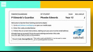 How Parents can log into Satchel One [upl. by Erreit]