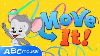 🎉 Lets Move with Streamers 🎈  Brain Break amp Movement for Kids  ABCmouse 🕺 [upl. by Ahoufe]