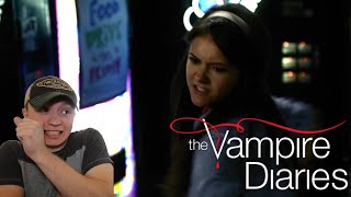 The Vampire Diaries S1E12 Unpleasantville REACTION [upl. by Wilie]