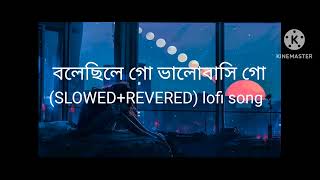 বলেছিলে গো ভালোবাসি গো। Bolechile go bhalobasi go lofi song SlowedReverbtrending SkKayumb5i [upl. by Isiahi]