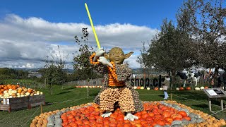 Pumpkin Exhibition 🎃 Jucker Farm Seegräben Switzerland  Autumn Festival [upl. by Orelie]