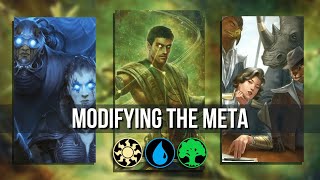 Modifying the BEST deck in standard  Ranked standard MTG Arena MoM Aftermath [upl. by Lierbag]