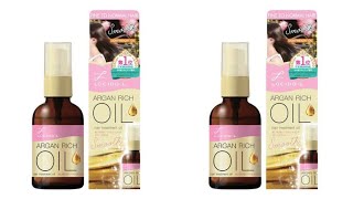 Lucidol Argan Rich Hair Oil Smooth Review [upl. by Cruce]