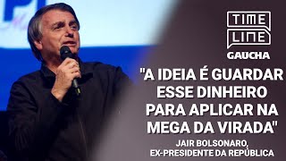 Bolsonaro ganha prêmio da MegaSena em bolão de funcionários do PL  Timeline Gaúcha [upl. by Murphy]