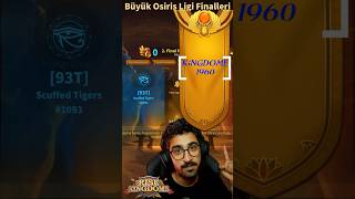 Rise of kingdoms Osirisi lig finalı 1093 vs 1960 rokgrandfinals riseofkingdoms viral memes [upl. by Ettedualc]