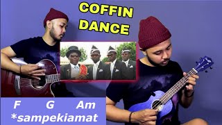 COFFIN DANCE 5 VERSI Chord Gampang Gitar [upl. by Tnelc]