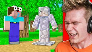 BABKA KAMIEŃ TROLL na WIDZU 😂  Minecraft Extreme [upl. by Ainadi444]