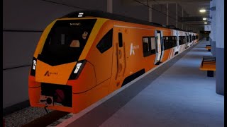 Class 7554 Airlink  Several Routes  POV Camera  Stepford County Railway [upl. by Audwen438]